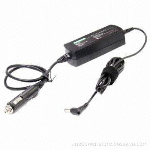 Laptop In-car Chargers for Acer 19V 3.42A 65W 5.5*2.5mm Desk type Black Color